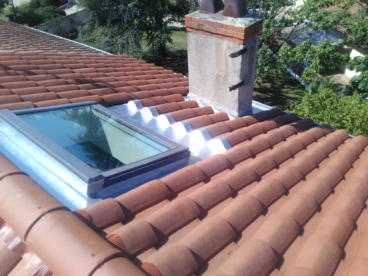 Chantier KUBETOIT : Couverture tuile terre cuite - Ecully